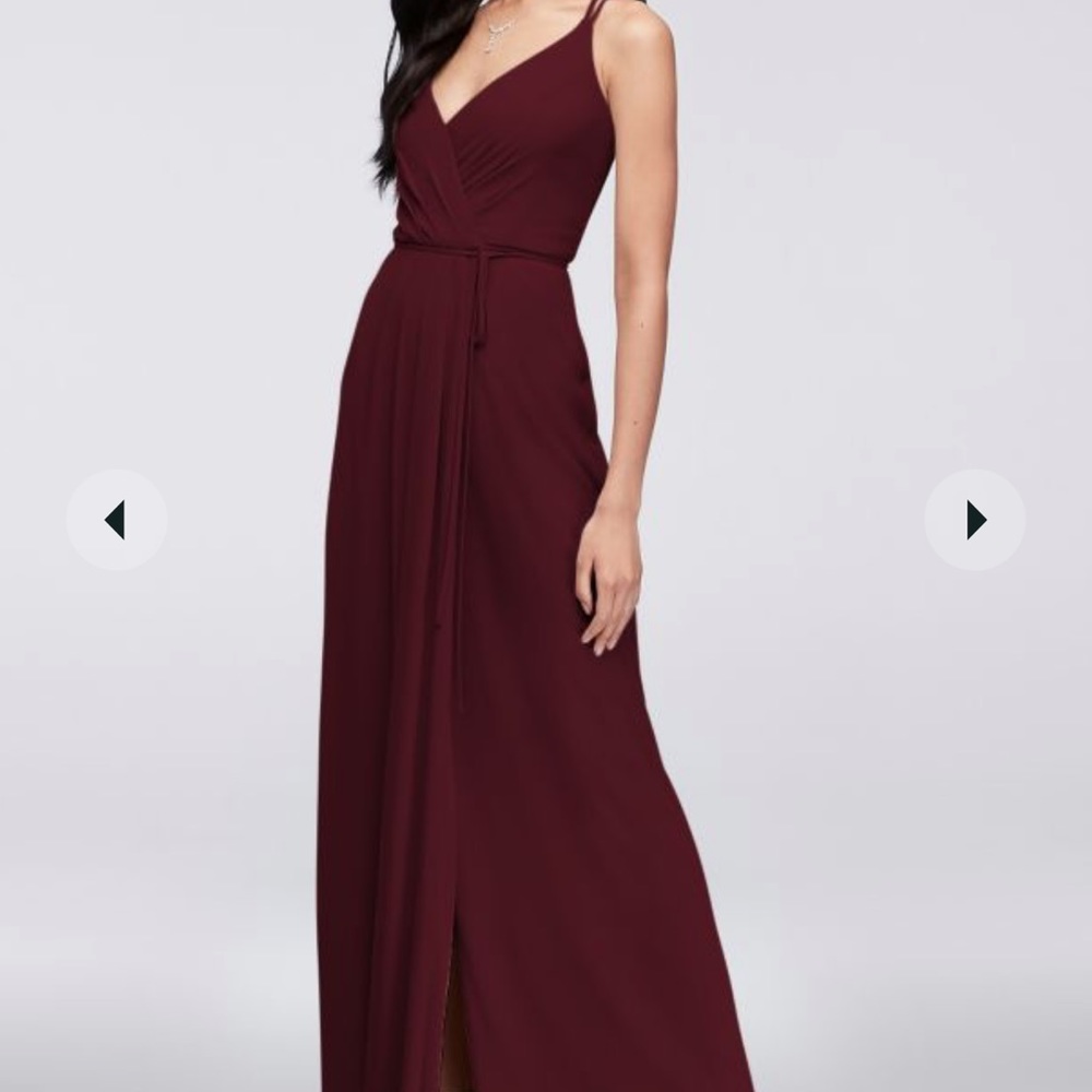 David’s bridal bridesmaid dress